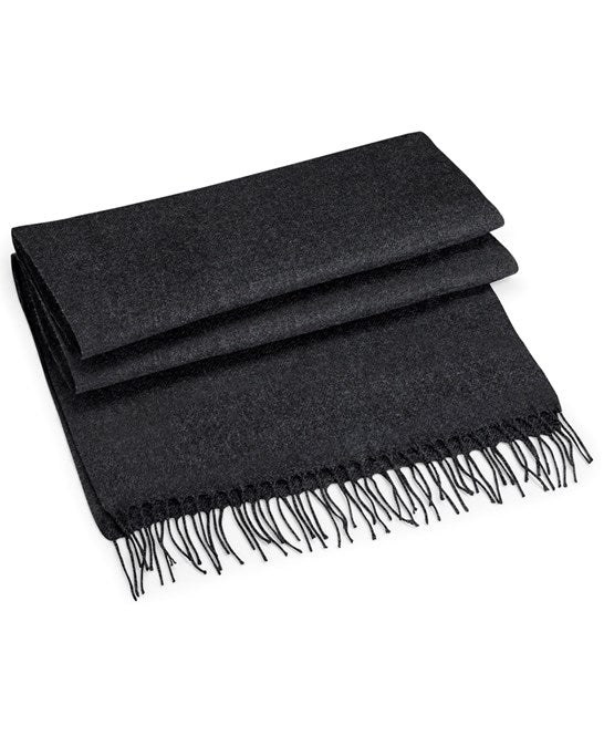 Charcoal Classic Woven Scarf